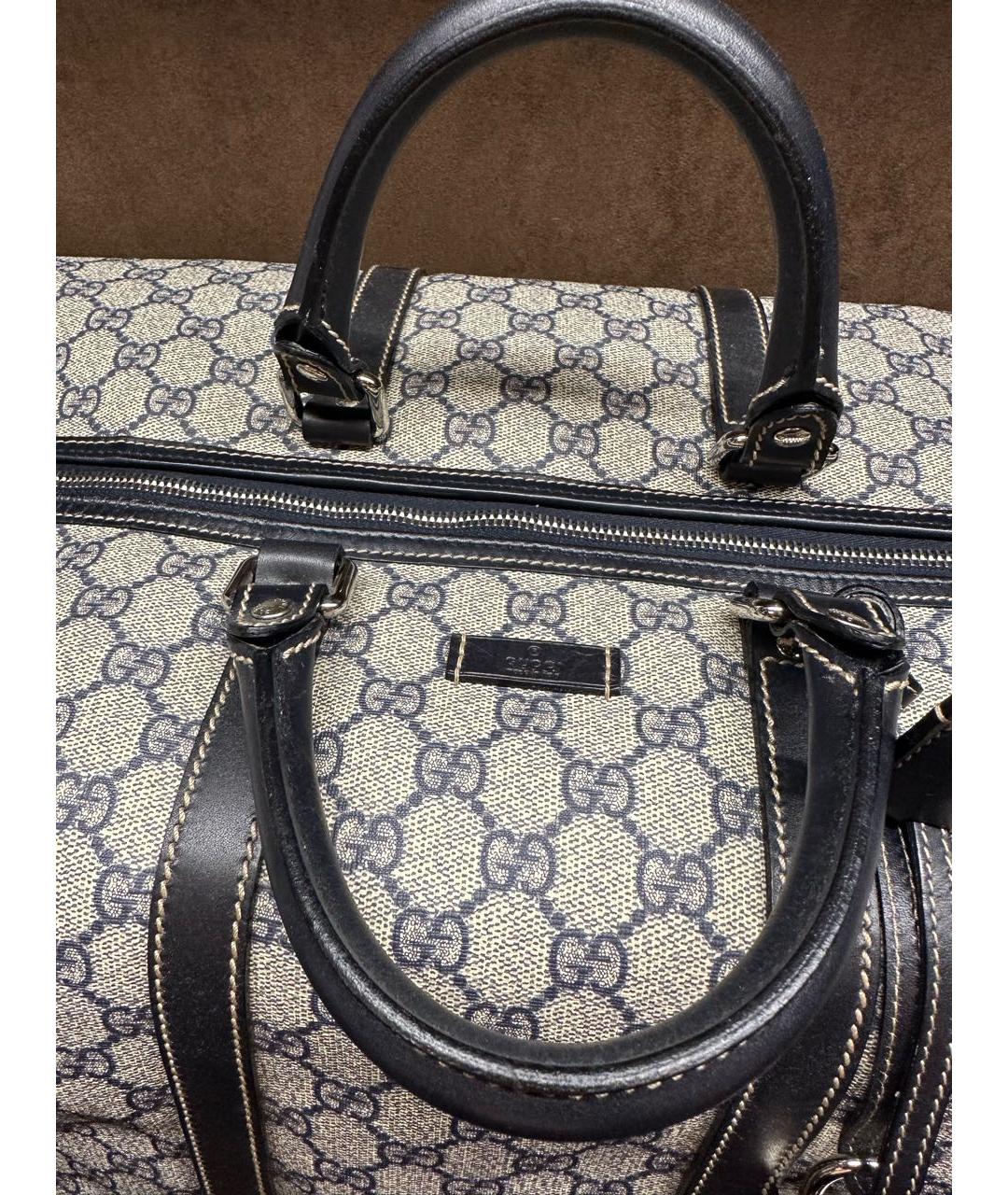GUCCI Бежевая дорожная/спортивная сумка, фото 2