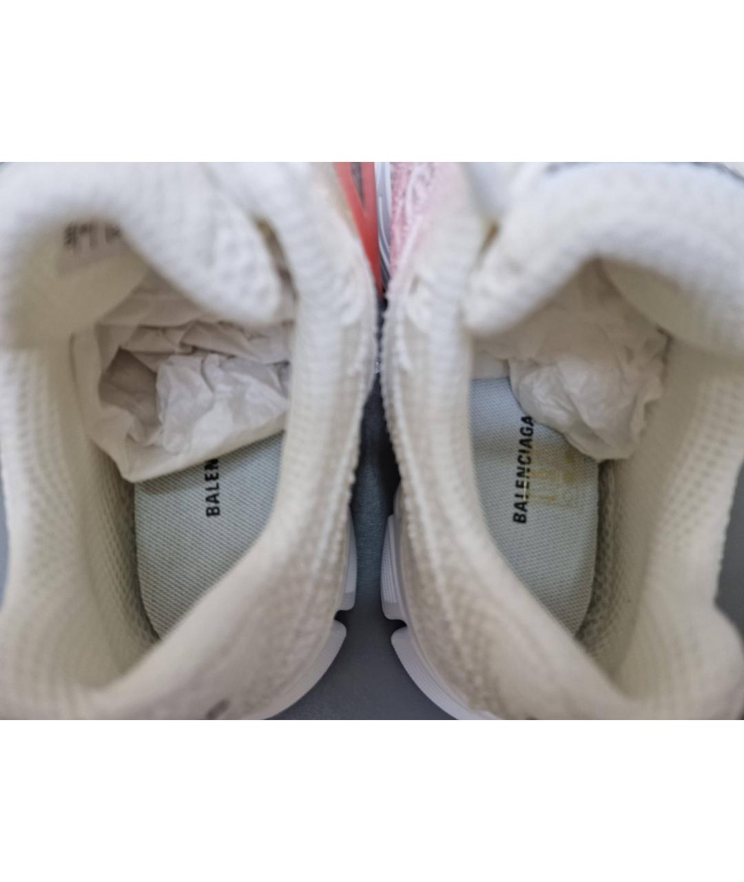 BALENCIAGA Белые кроссовки, фото 6