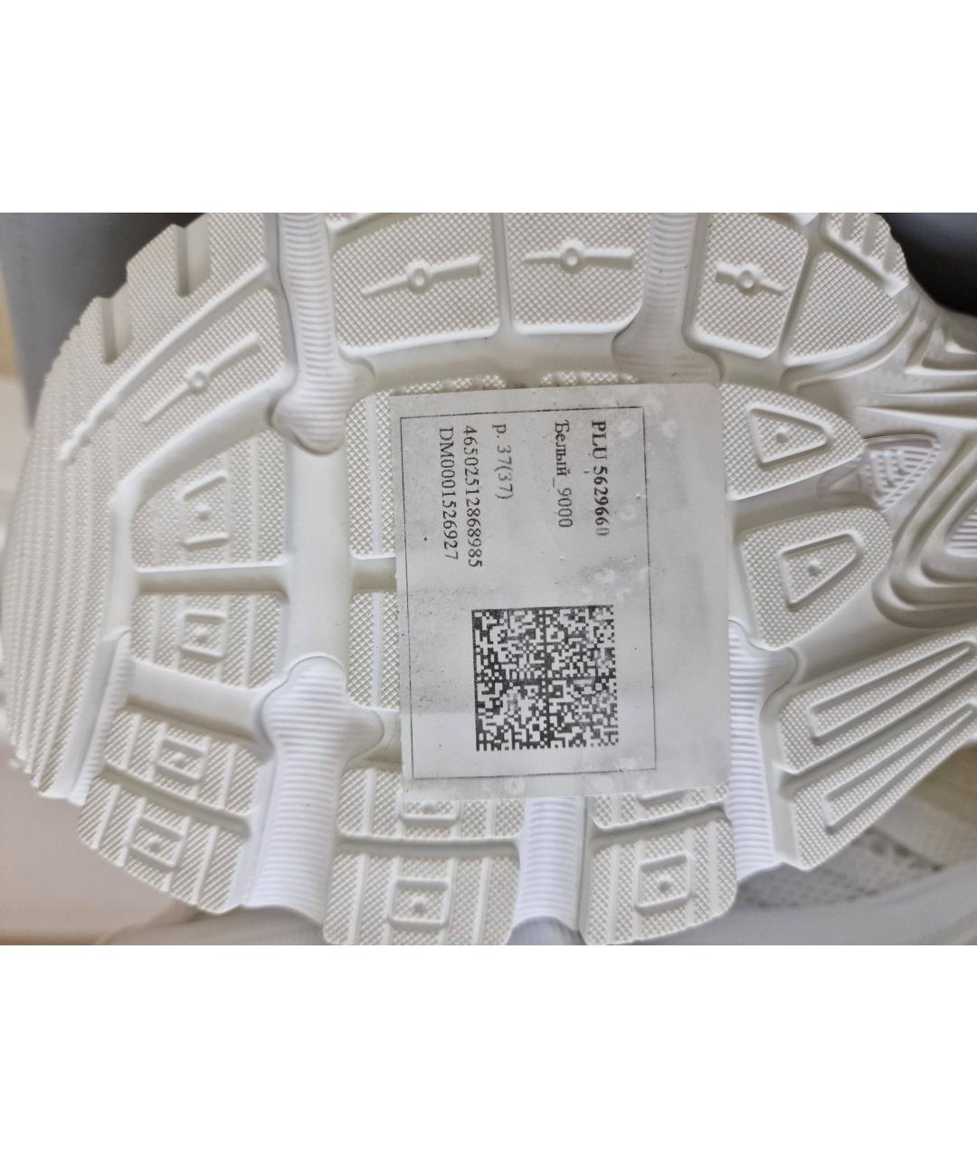 BALENCIAGA Белые кроссовки, фото 9