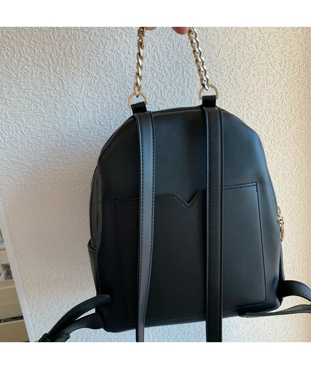 JUICY COUTURE Черный рюкзак из искусственной кожи, фото 3