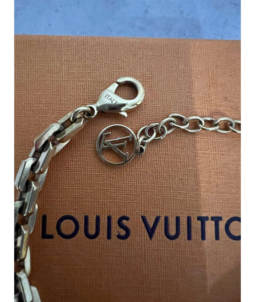 LOUIS VUITTON PRE-OWNED Золотой металлический браслет, фото 2