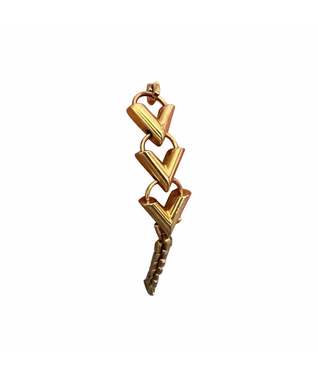 LOUIS VUITTON PRE-OWNED Золотой металлический браслет, фото 1