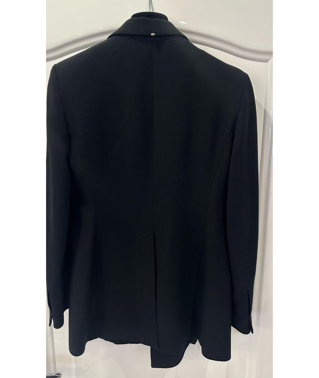 SPORTMAX Черный вискозный жакет/пиджак, фото 4