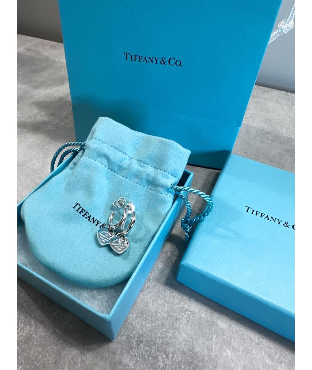 TIFFANY&CO Серебряное серебряное кольцо, фото 4