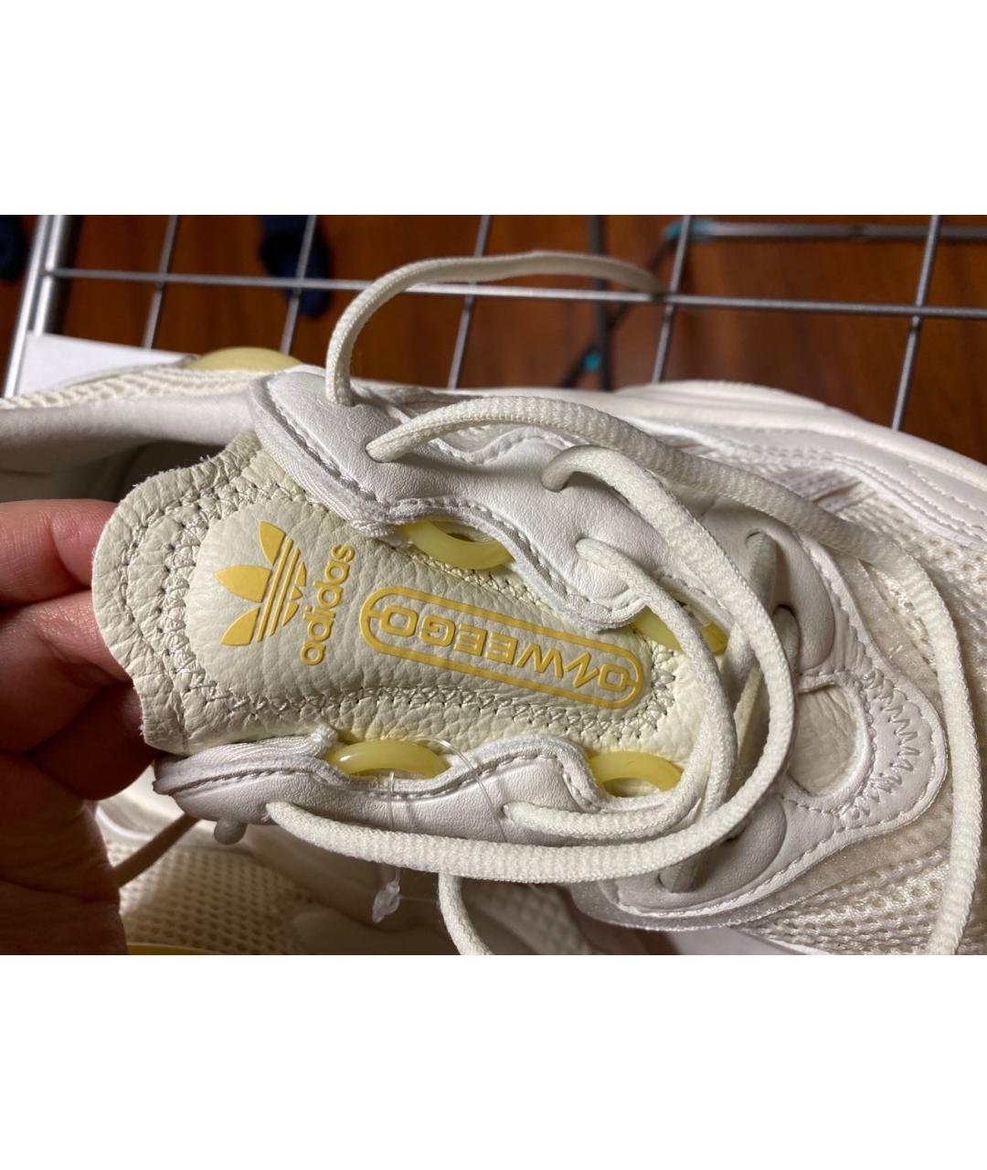 ADIDAS Белые кеды, фото 5