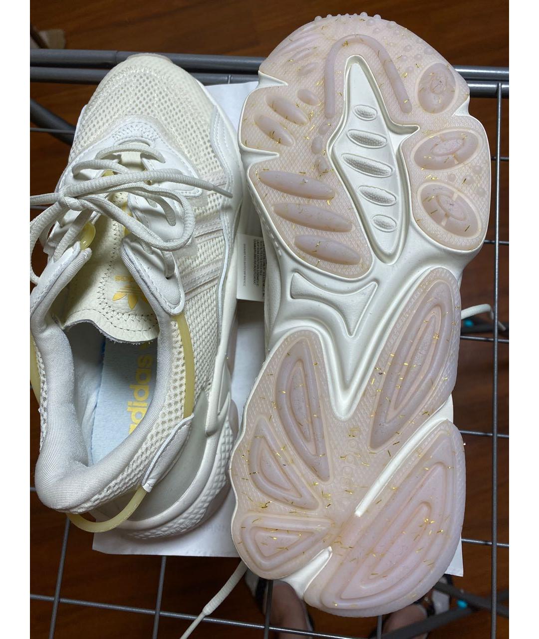 ADIDAS Белые кеды, фото 4