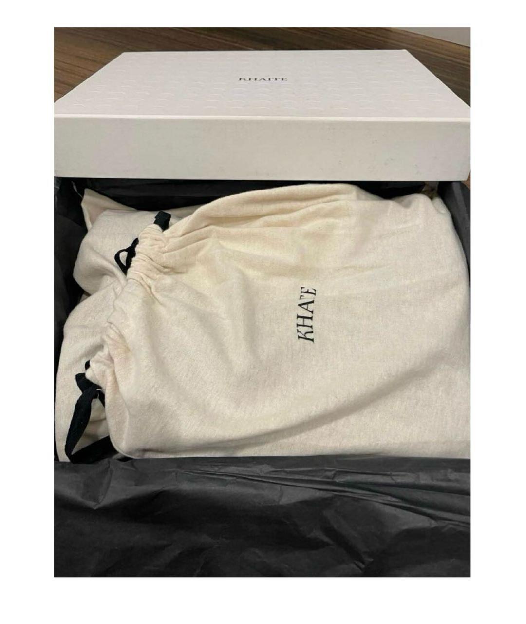 KHAITE Черные кожаные ботинки, фото 6