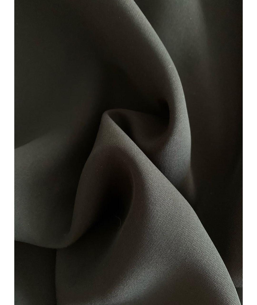 ARMANI COLLEZIONI Черная полиэстеровая юбка макси, фото 8