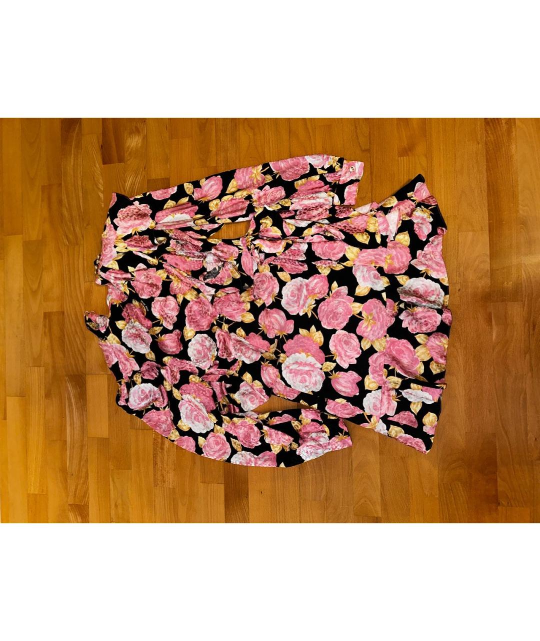 MIU MIU Розовое шелковое коктейльное платье, фото 2