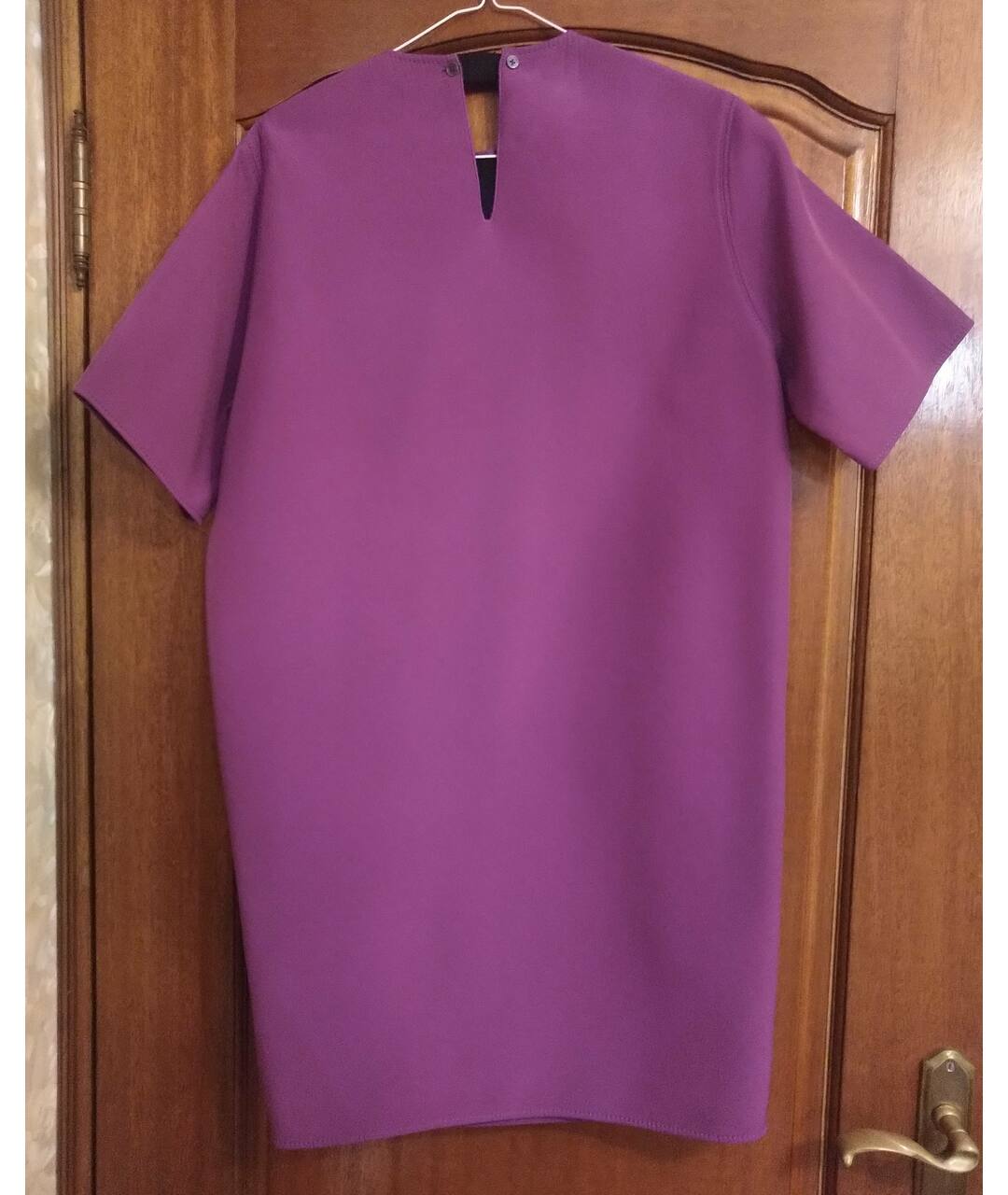 NO. 21 Фиолетовое полиэстеровое платье, фото 2