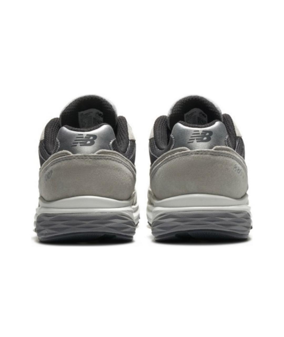 NEW BALANCE Серые низкие кроссовки / кеды, фото 3