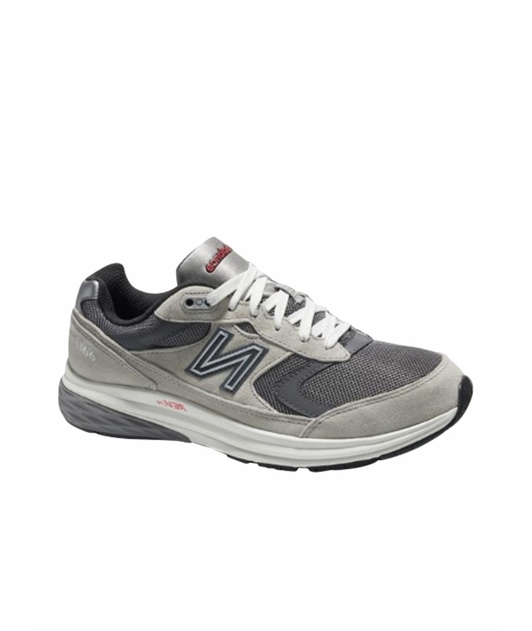 NEW BALANCE Серые низкие кроссовки / кеды, фото 1