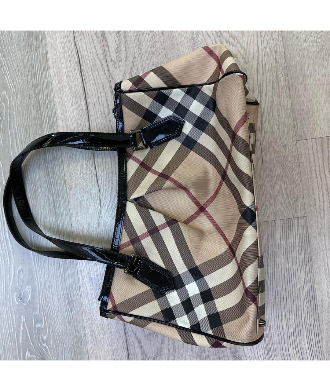 Burberry nova deals check tote discontinued