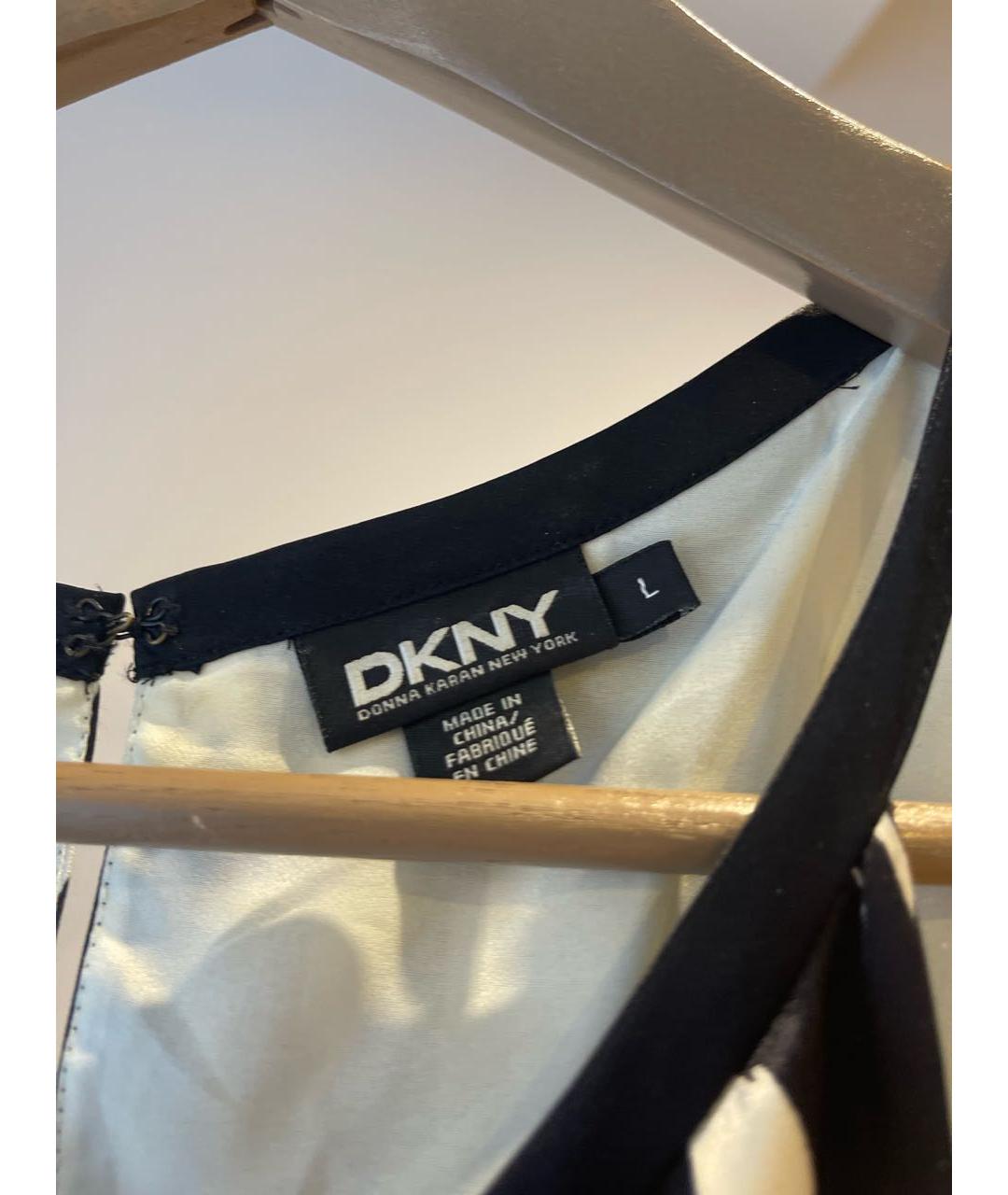 DKNY Шелковое коктейльное платье, фото 3