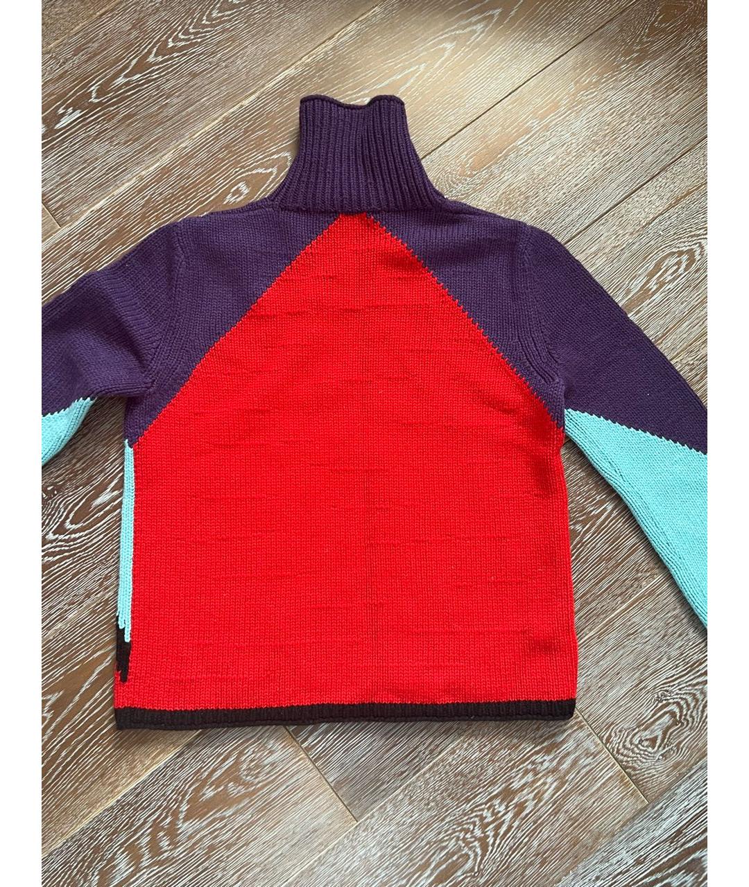 BOTTEGA VENETA Фиолетовый кашемировый джемпер / свитер, фото 2