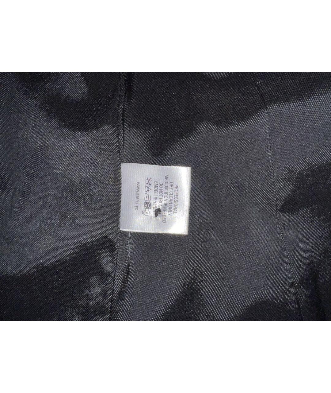 AREA Черный жакет/пиджак, фото 5
