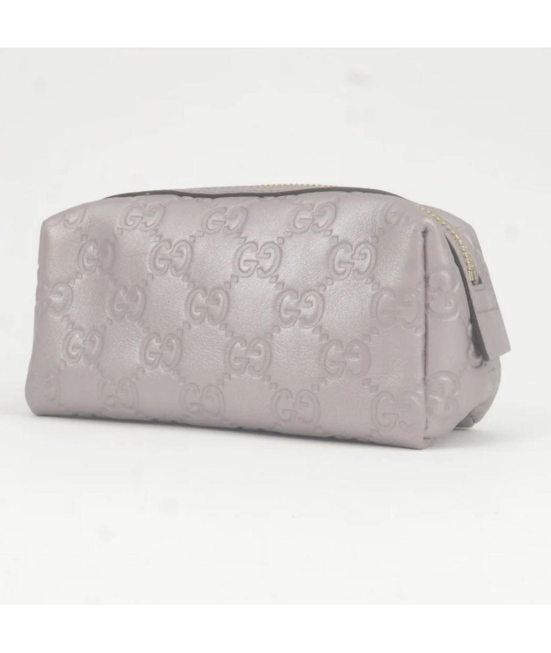 GUCCI Кожаная косметичка, фото 2