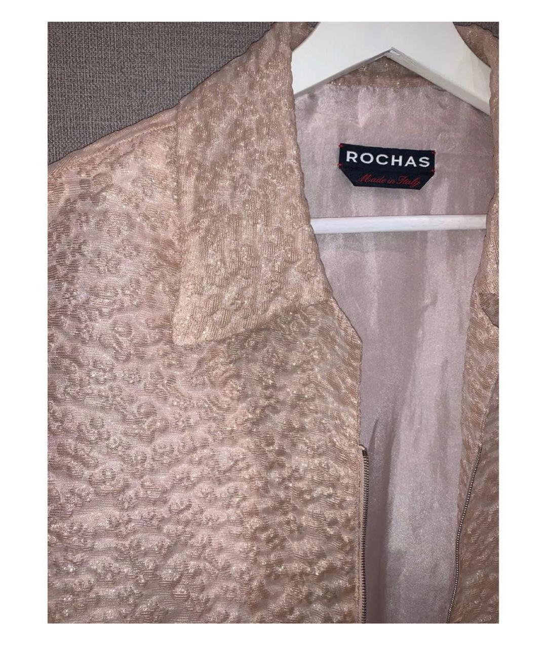 ROCHAS Розовый жакет/пиджак, фото 4