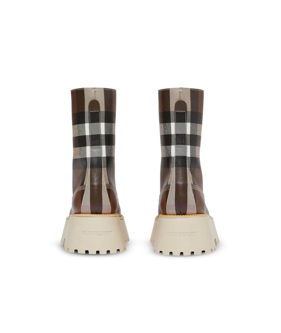 BURBERRY Мульти кожаные ботинки, фото 3