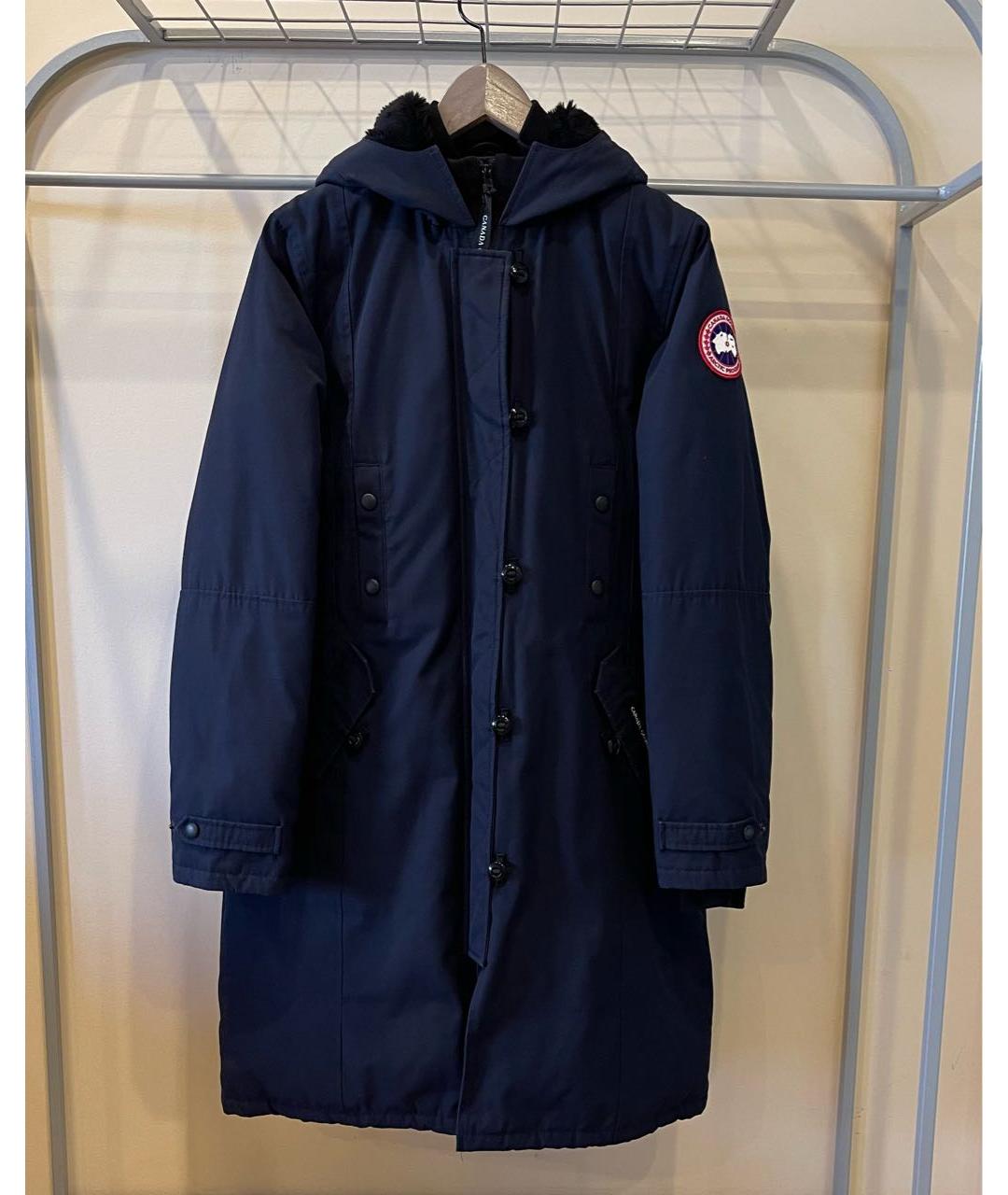 CANADA GOOSE Синяя парка, фото 9