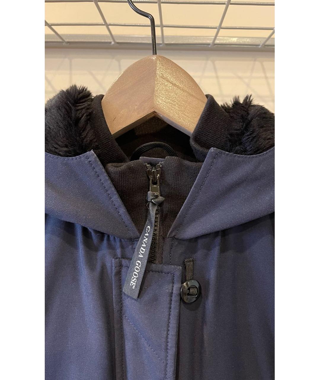 CANADA GOOSE Синяя парка, фото 4