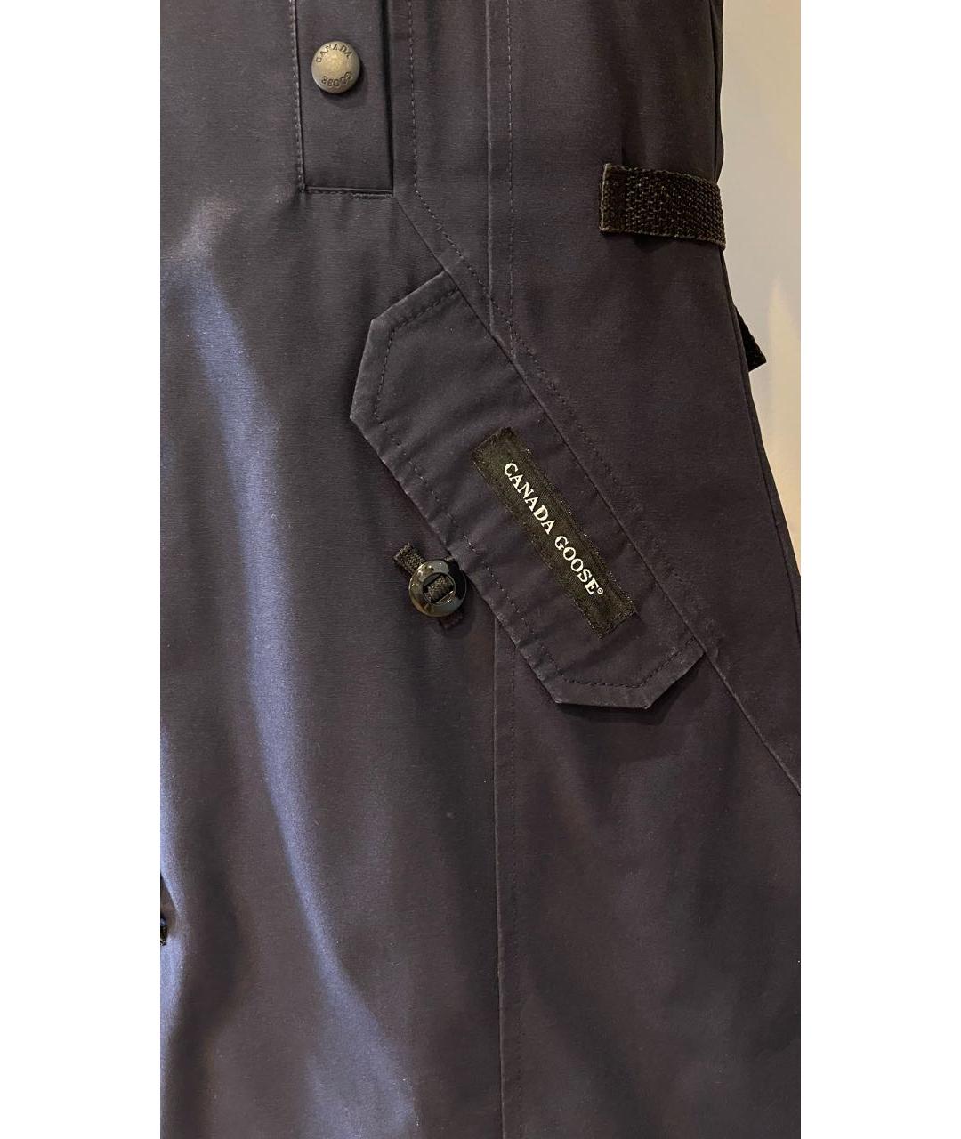 CANADA GOOSE Синяя парка, фото 5