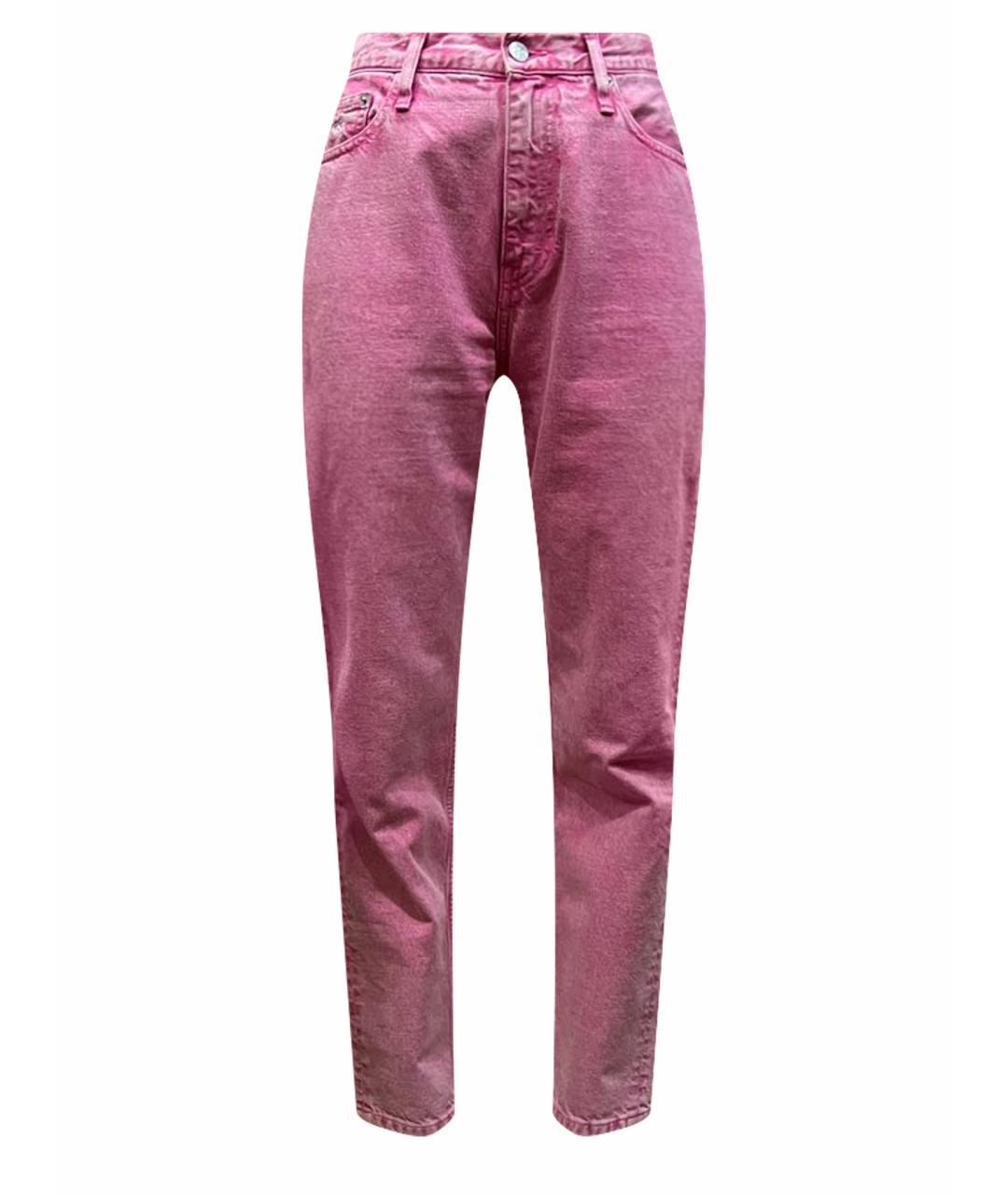 CALVIN KLEIN JEANS Розовые прямые джинсы, фото 1