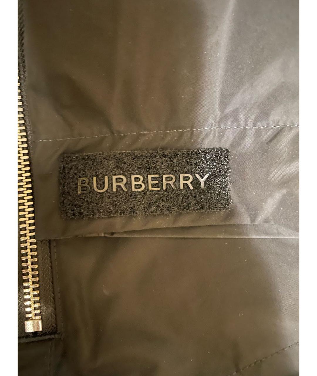 BURBERRY Черная куртка, фото 8