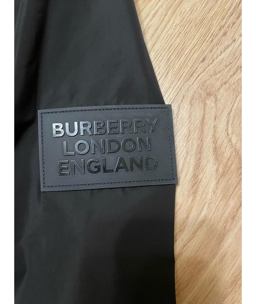 BURBERRY Черная куртка, фото 3