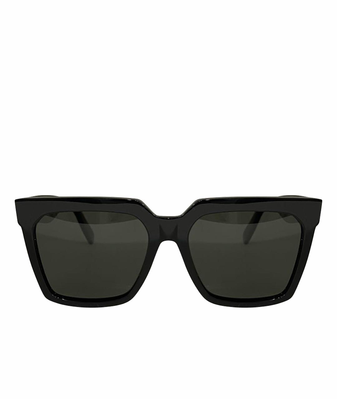 CELINE Черные пластиковые солнцезащитные очки, фото 1