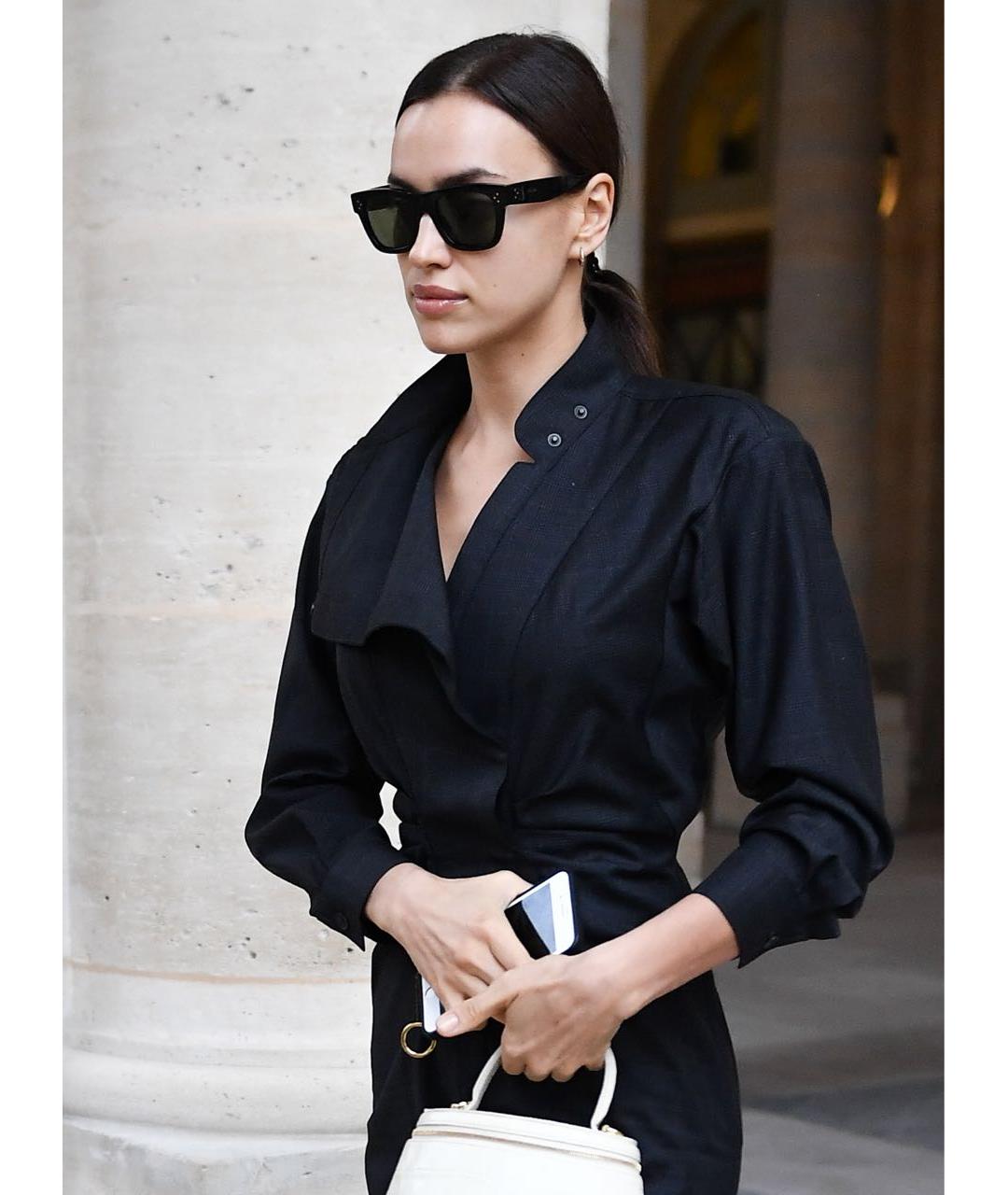 CELINE Черные пластиковые солнцезащитные очки, фото 8