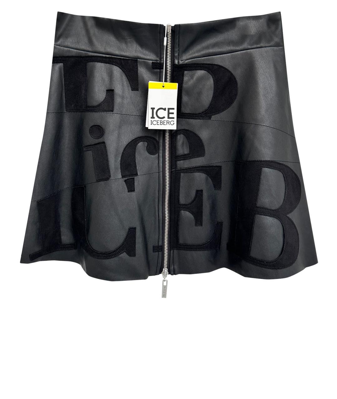 ICEBERG Черная юбка, фото 1