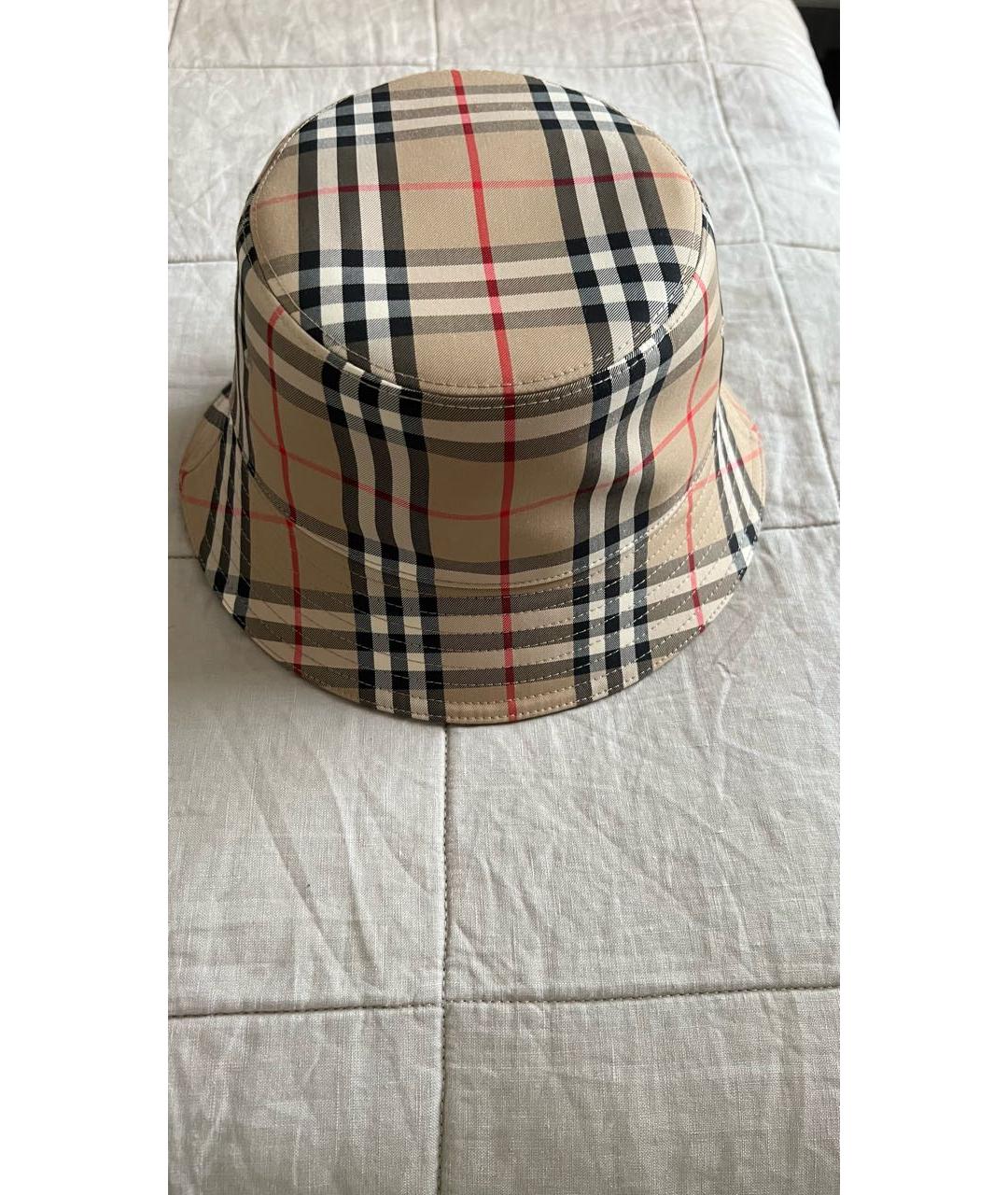 BURBERRY Коричневая соломенная панама, фото 5