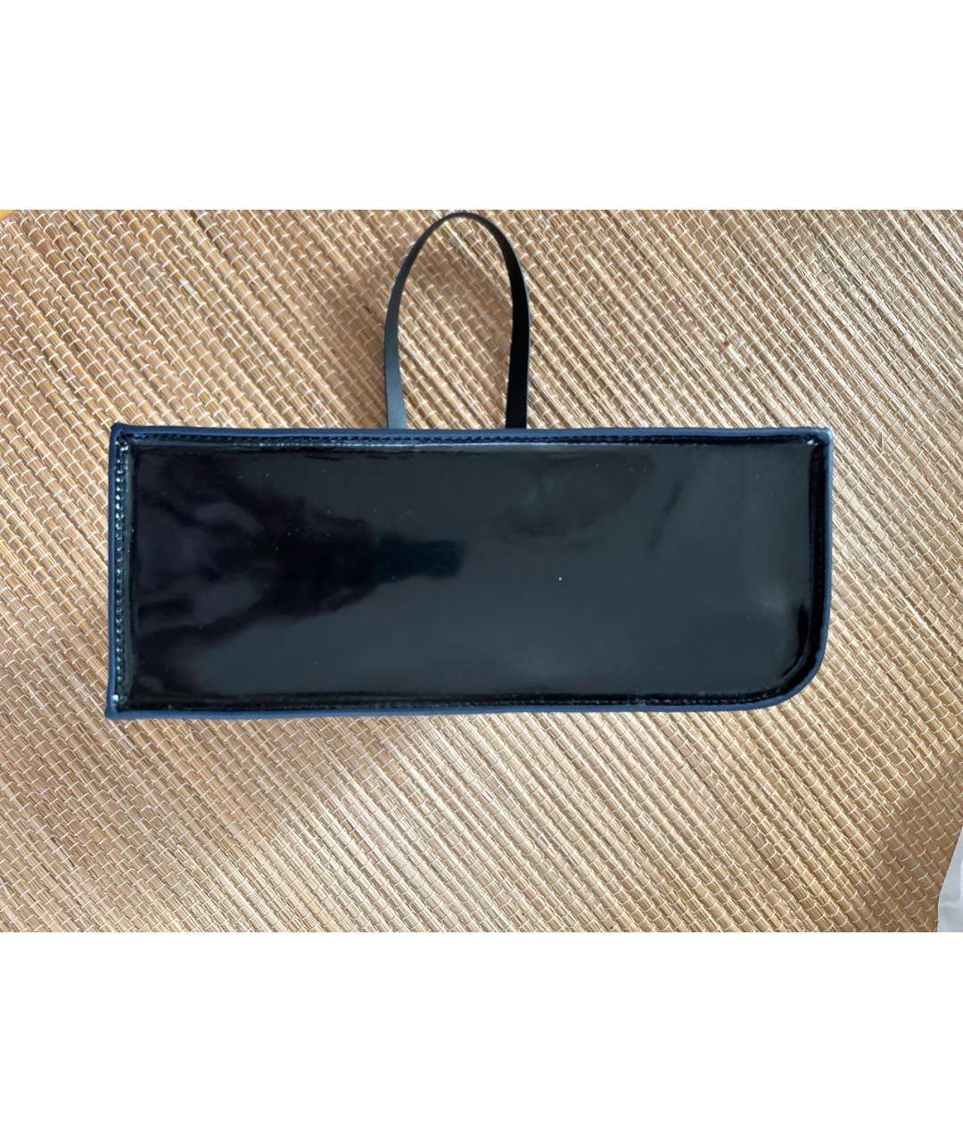 JIL SANDER Темно-синяя кожаная сумка тоут, фото 6