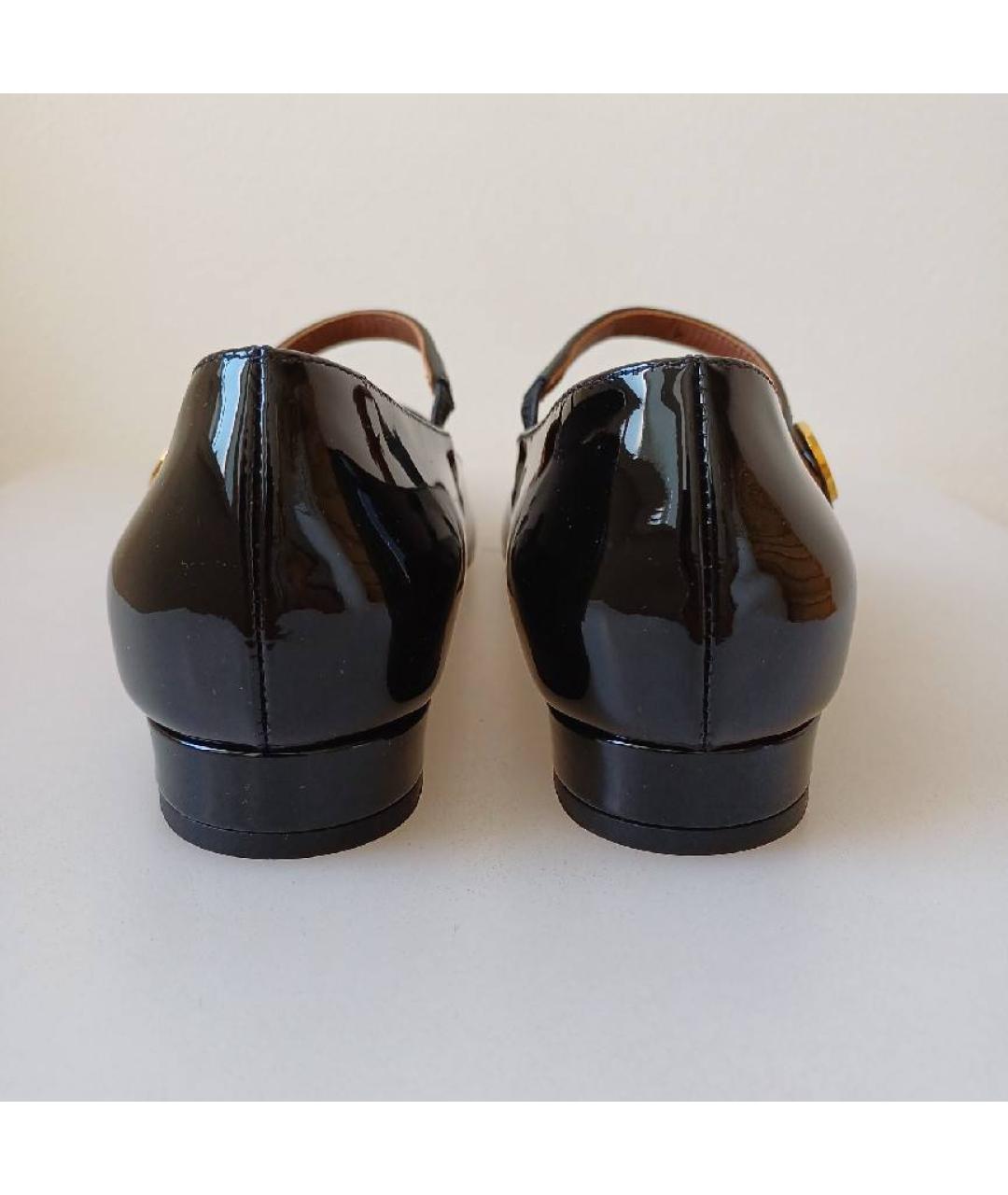 L'AUTRECHOSE Черные туфли из лакированной кожи, фото 4
