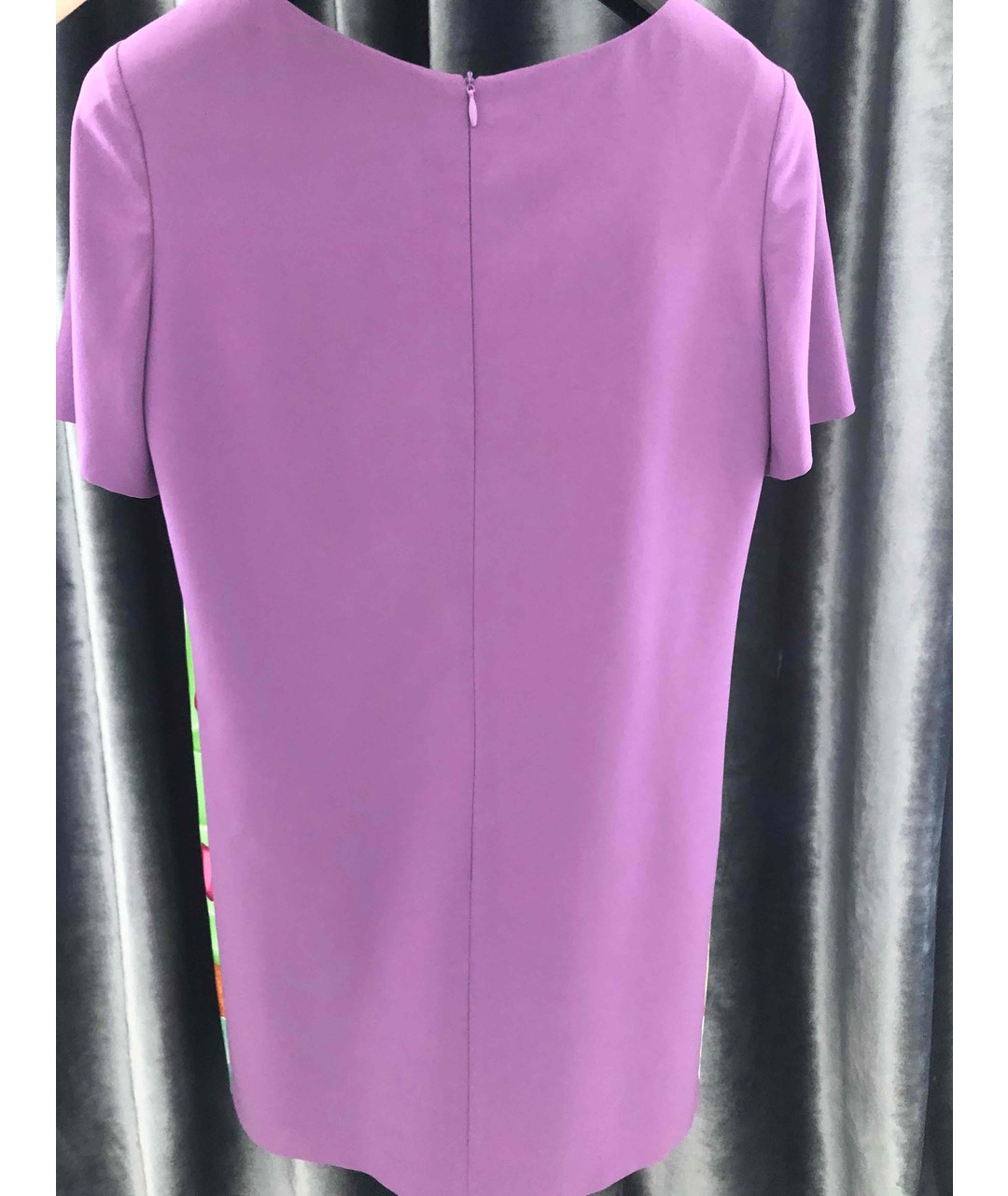 BOUTIQUE MOSCHINO Фиолетовое повседневное платье, фото 2