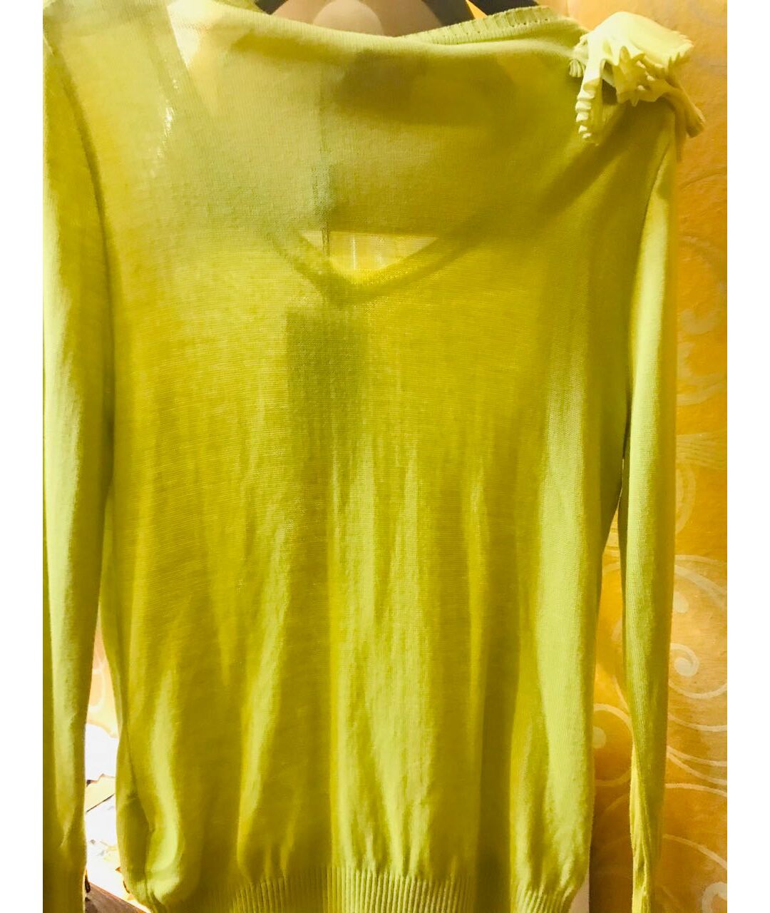 CLIPS Желтая вискозная рубашка, фото 2