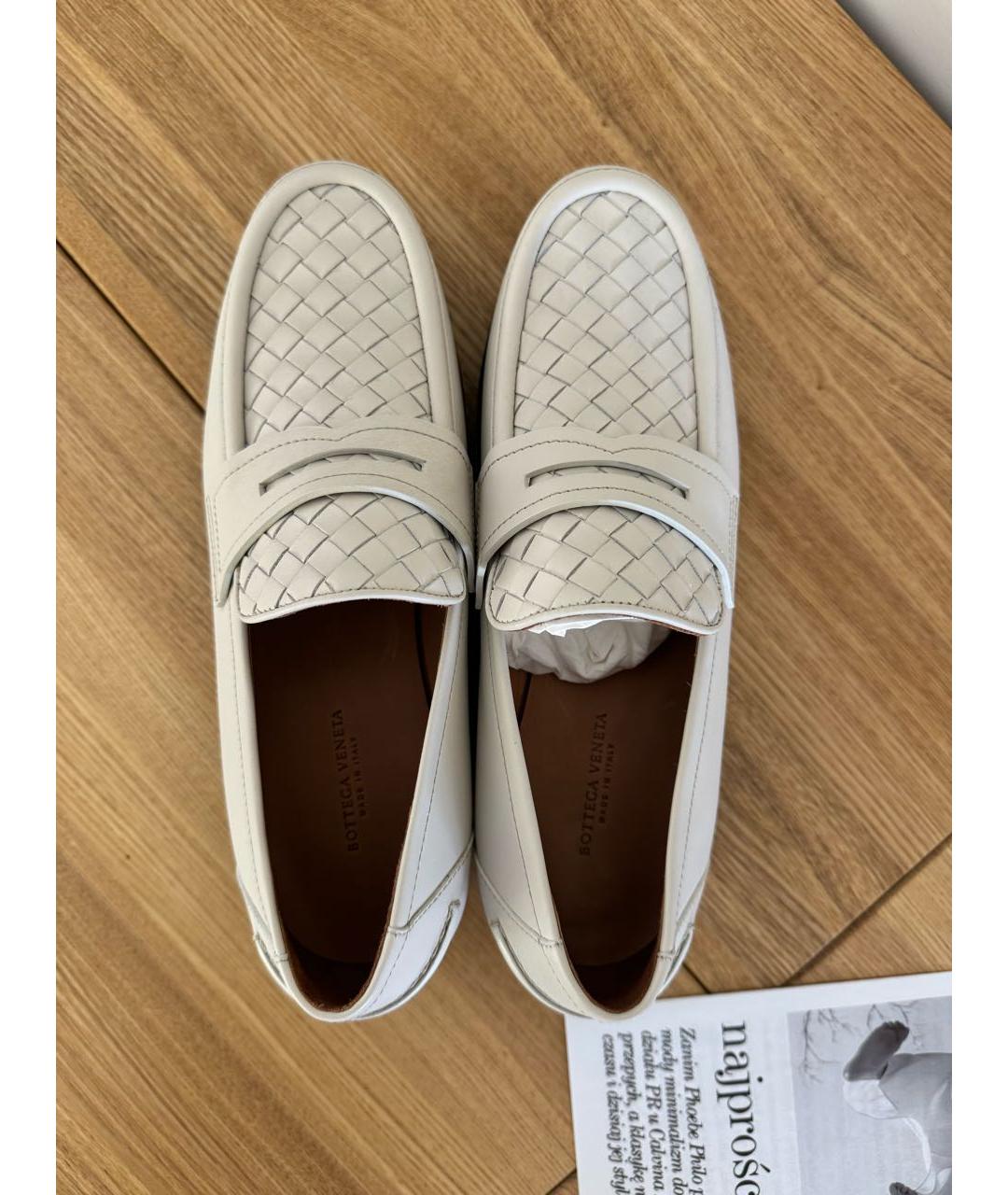 BOTTEGA VENETA Кожаные лоферы, фото 2