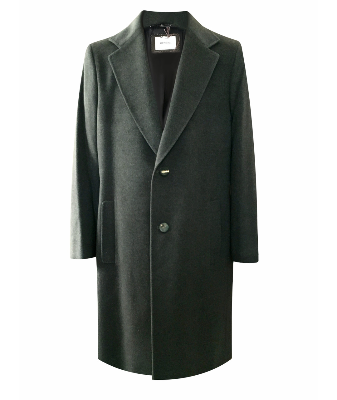 BILANCIONI Серое кашемировое пальто, фото 1