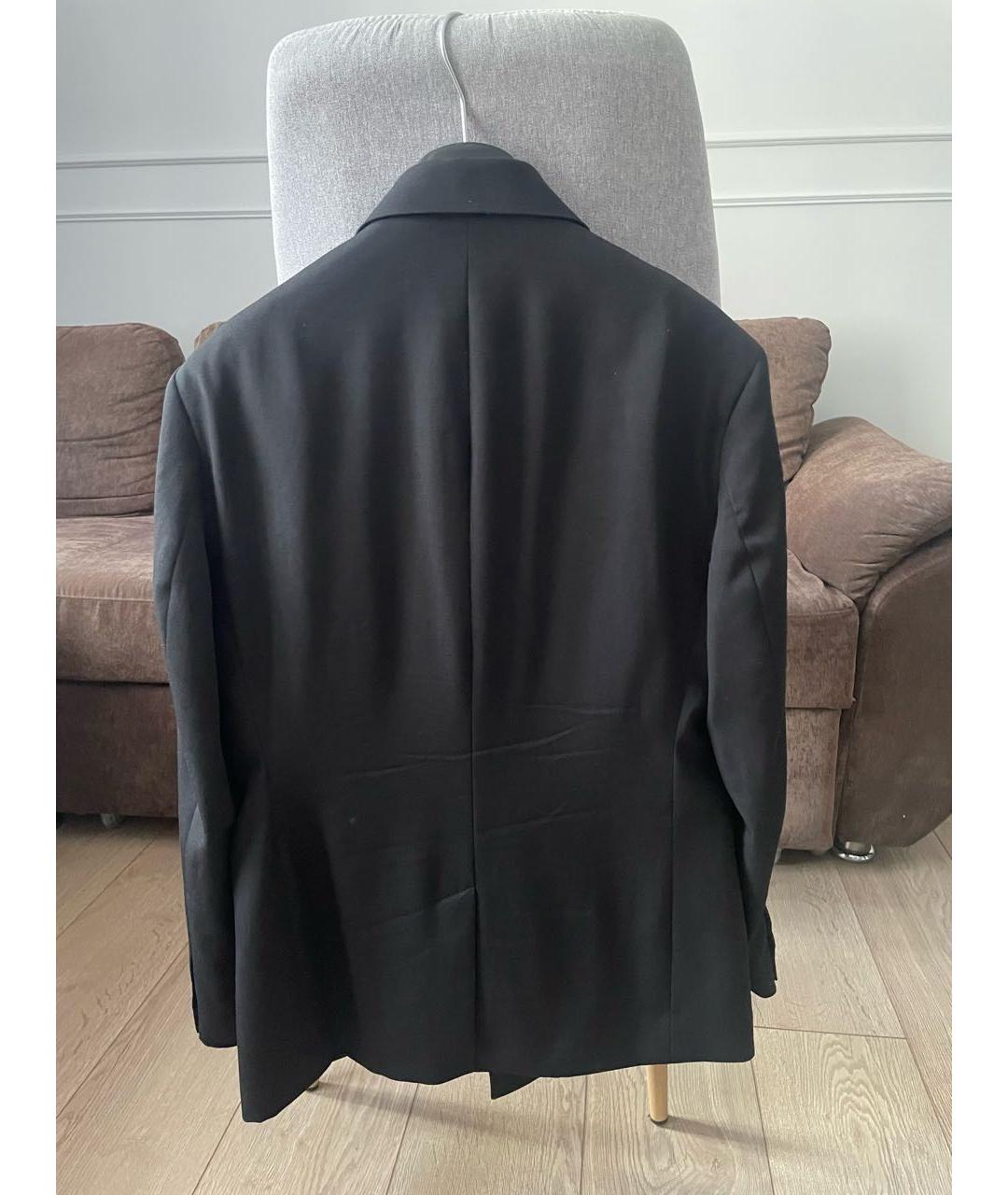 JACQUEMUS Черный хлопковый пиджак, фото 2