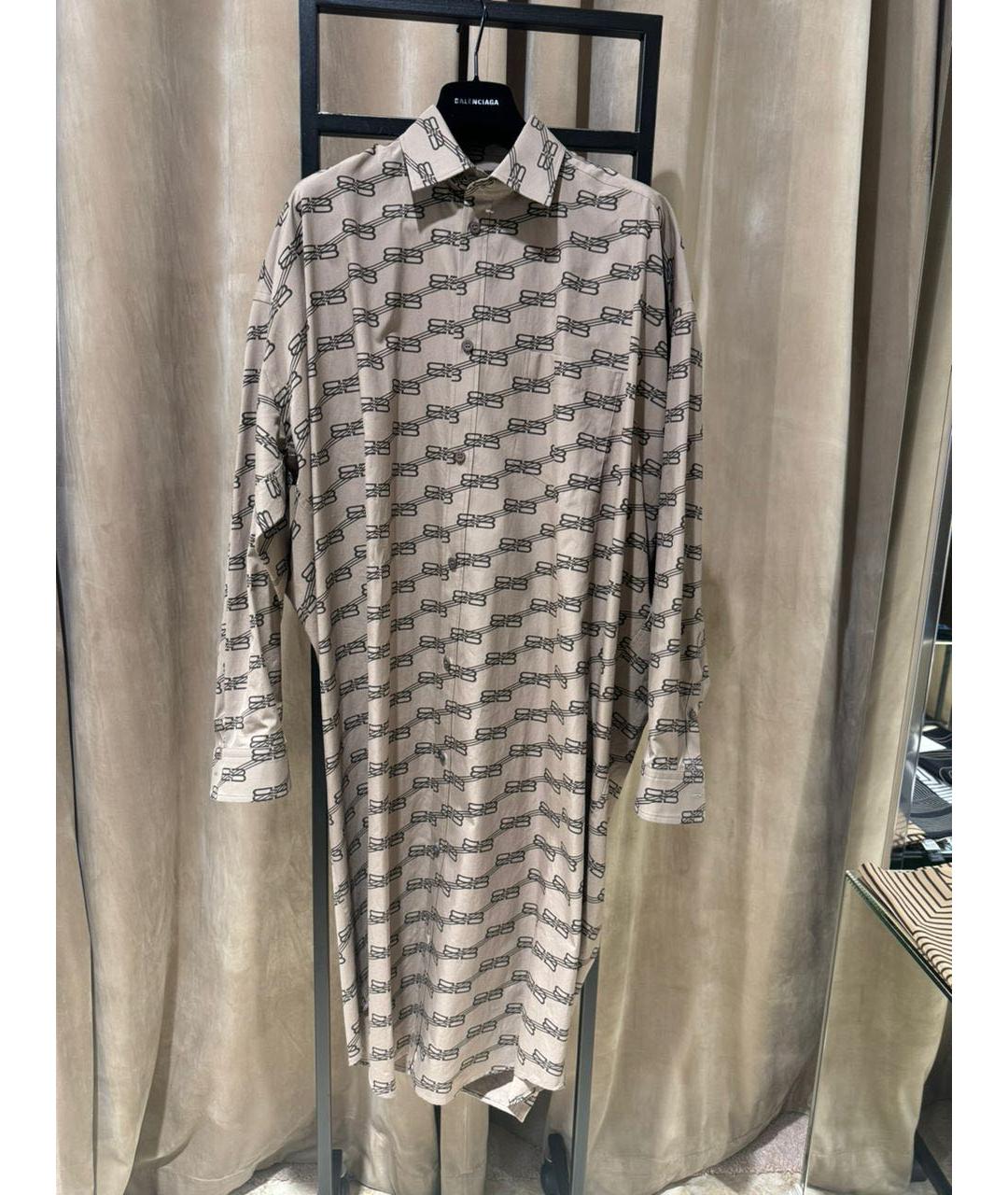 BALENCIAGA Мульти повседневное платье, фото 3