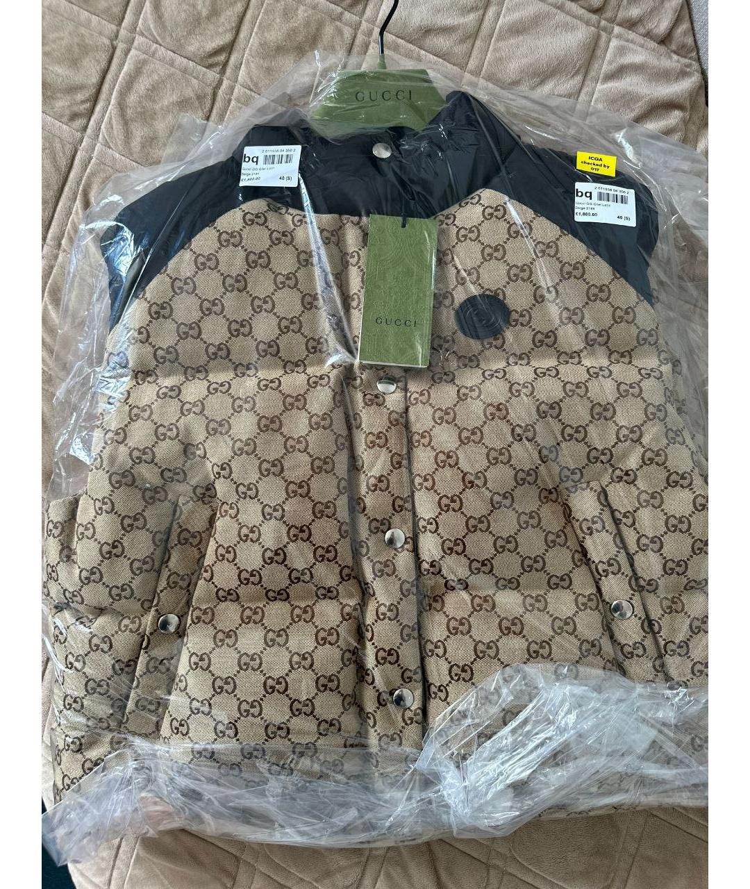 GUCCI Коричневый жилет, фото 4