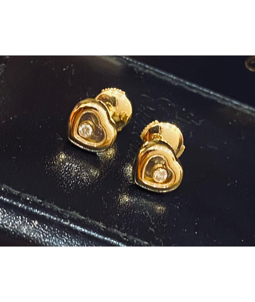 CHOPARD Желтые серьги из желтого золота, фото 6