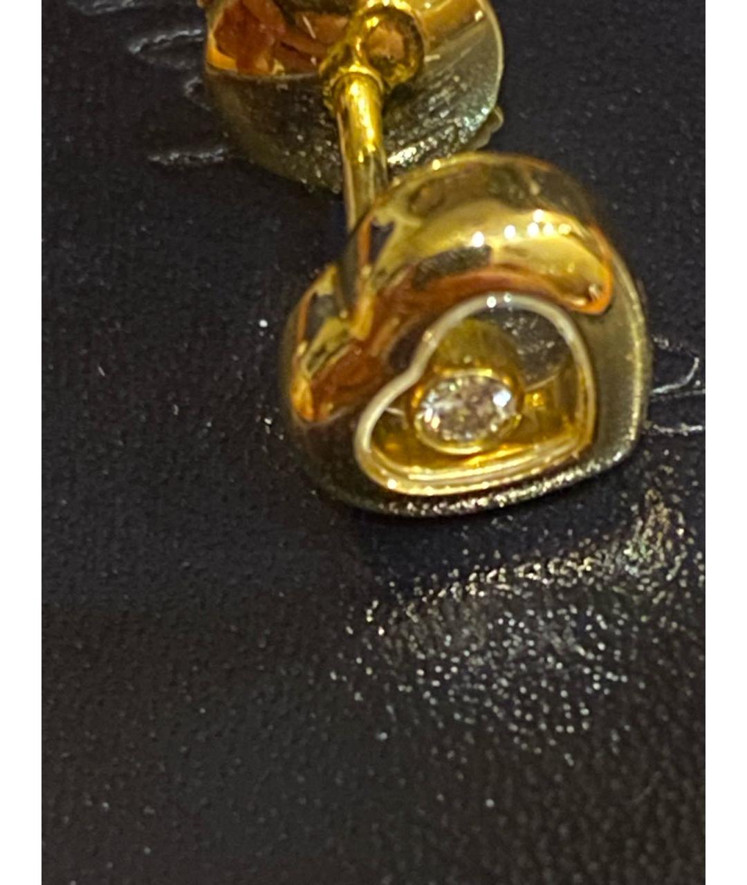 CHOPARD Желтые серьги из желтого золота, фото 3
