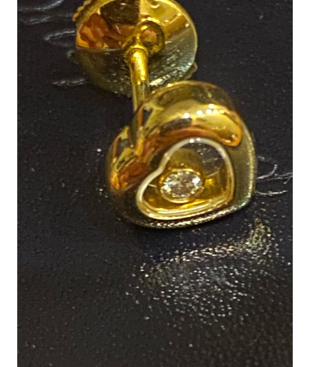 CHOPARD Желтые серьги из желтого золота, фото 5