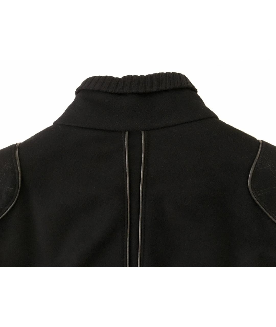 BILANCIONI Черная шерстяная куртка, фото 7