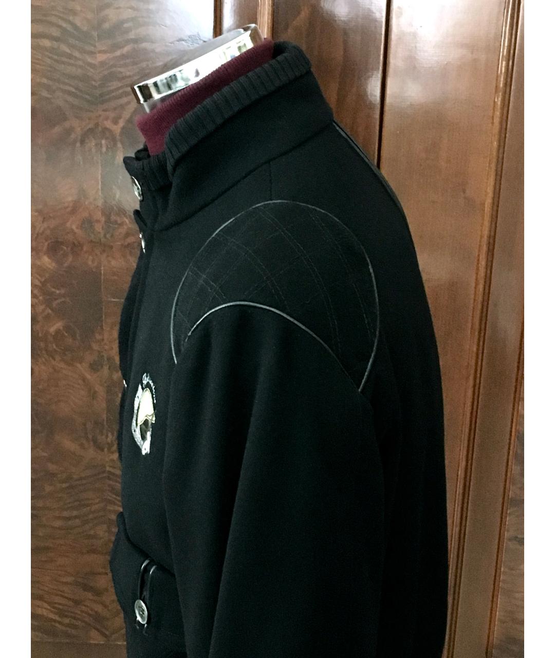 BILANCIONI Черная шерстяная куртка, фото 5