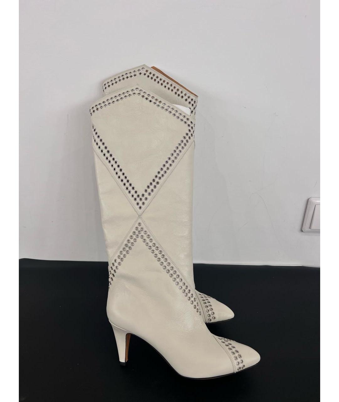 ISABEL MARANT Кожаные сапоги, фото 3