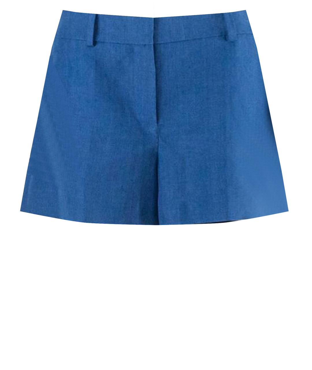 LOUIS VUITTON PRE-OWNED Синие льняные шорты, фото 1