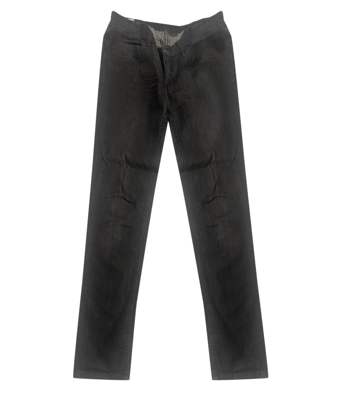 ESCADA Черные хлопковые прямые джинсы, фото 1